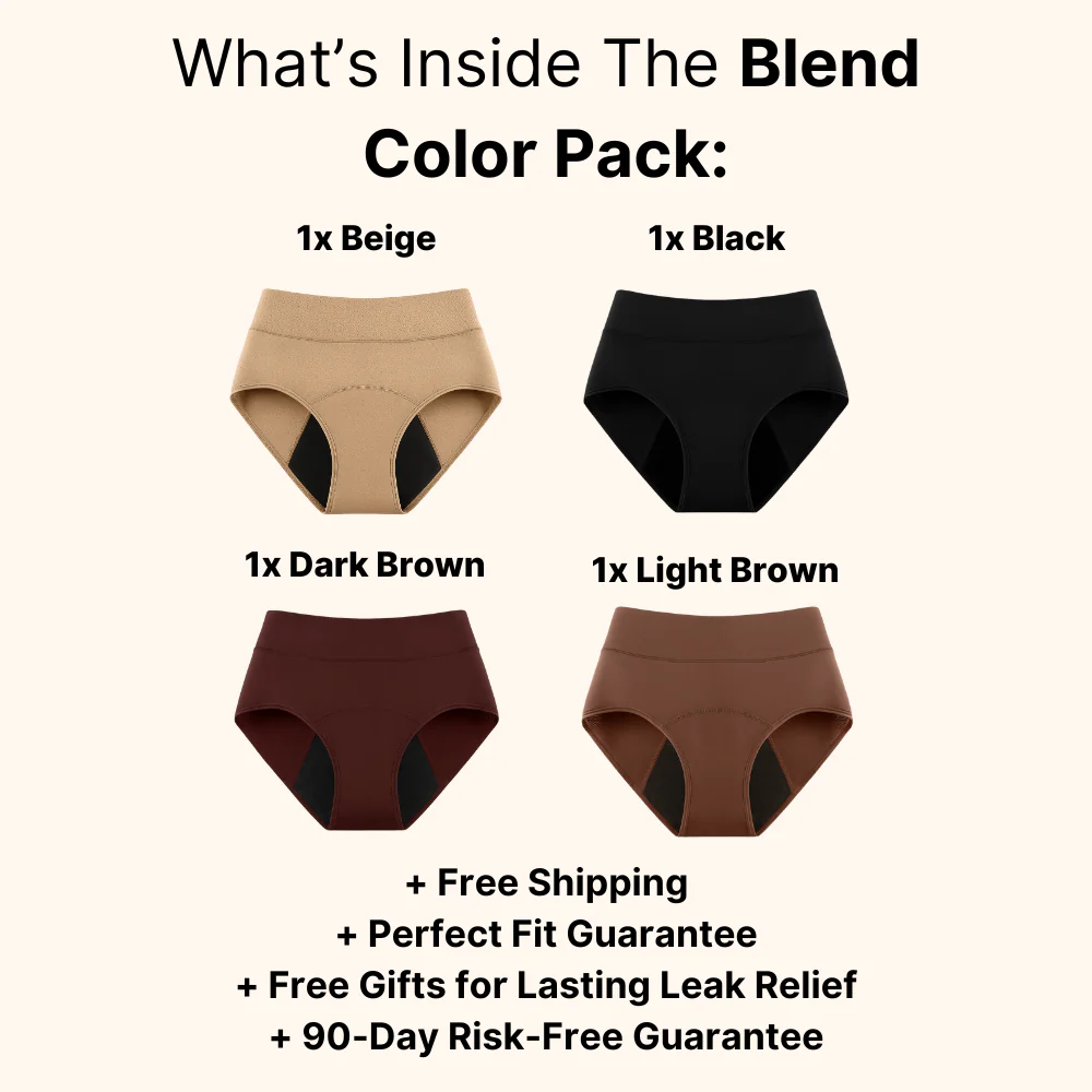 LBMLBM™  100% Leak-Proof Underwear 4-pack