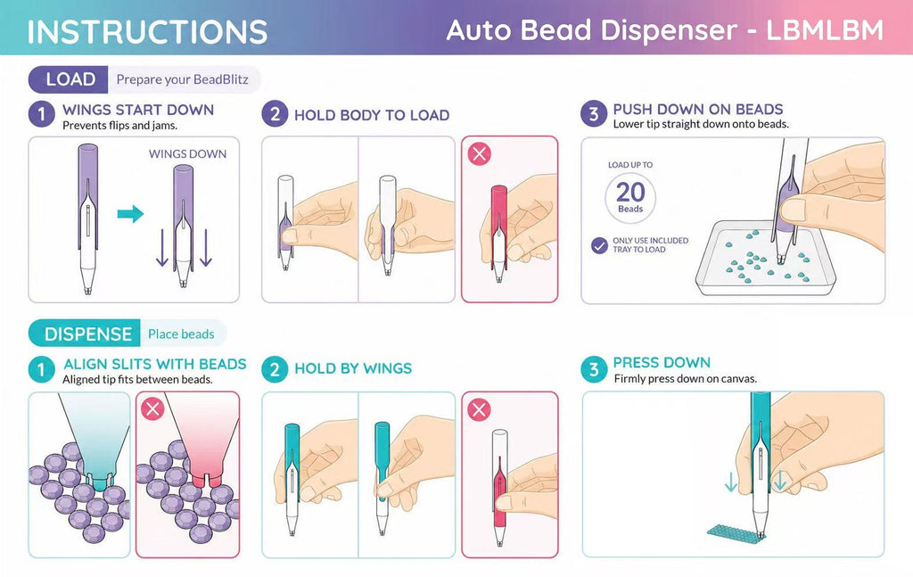 Automatic Diamond Painting Bead dispenser