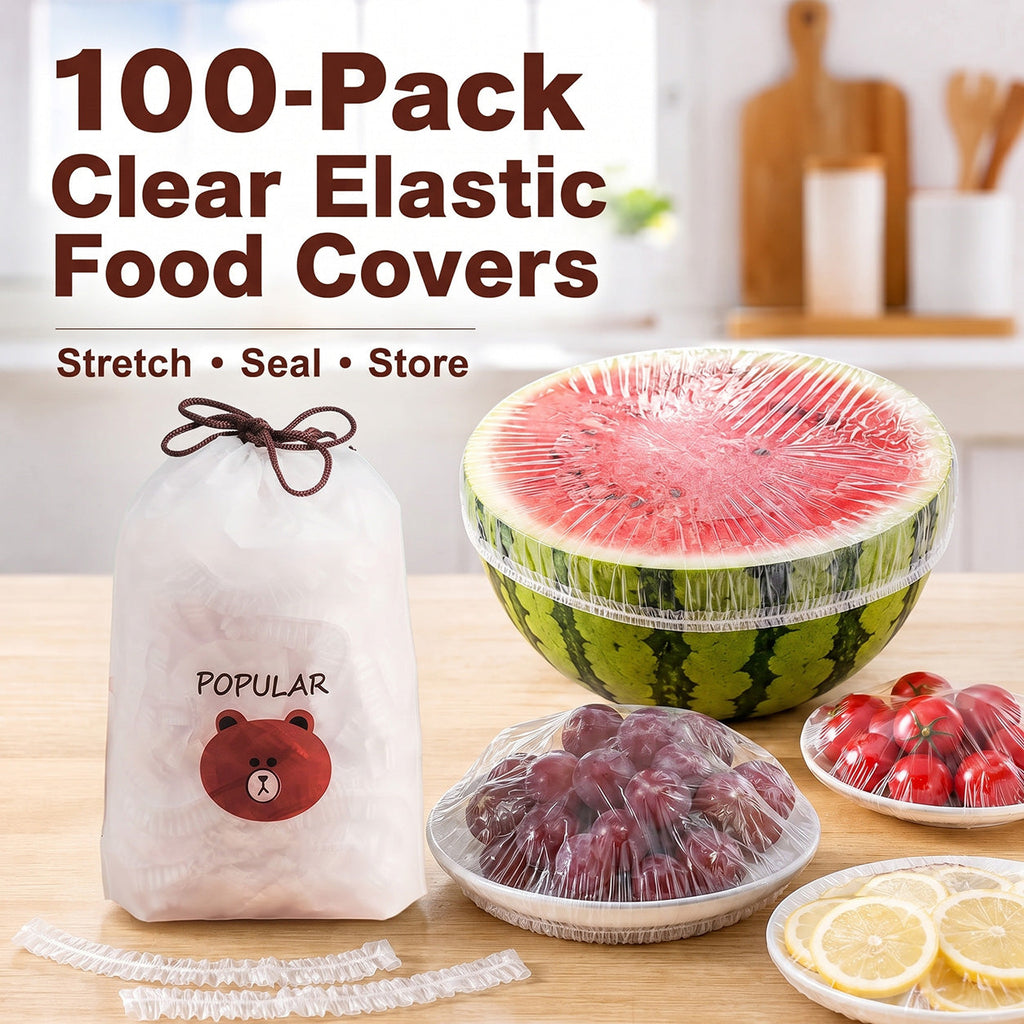 🔥Disposable Stretch Food Covers for Bowls & Plates1
