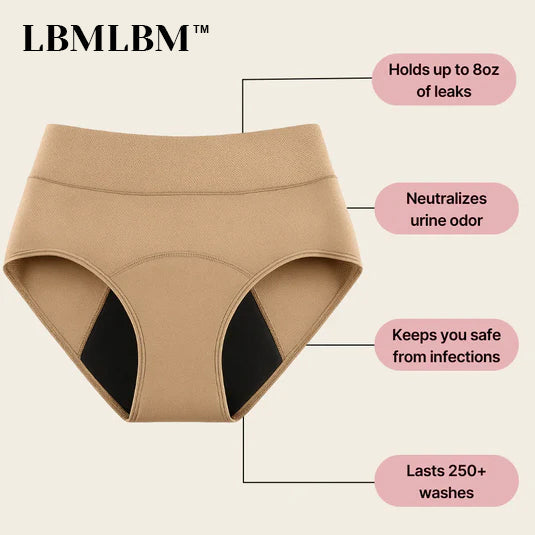 LBMLBM™  100% Leak-Proof Underwear 4-pack