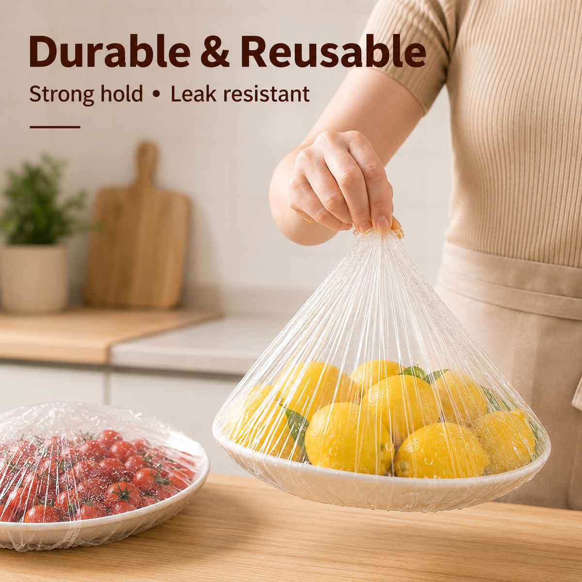 🔥Disposable Stretch Food Covers for Bowls & Plates1