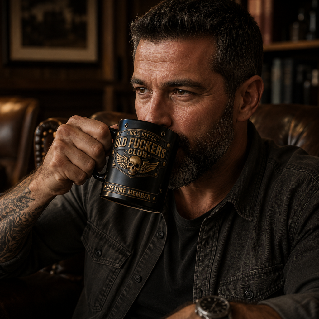 Old F*ckers Club Lifetime Member Double-Sided Collector Mug