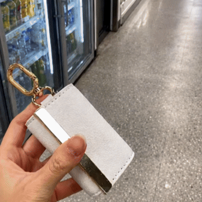 🎁-Tiny as a Keychain, Holds Up to 30 lbs! The Ultimate Everyday Foldaway